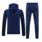 Manchester United Hoodie Training Sweatshirts 2024-25 Navy